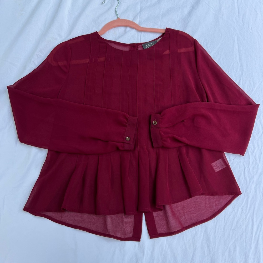 ASTR Sheer Blouse - S